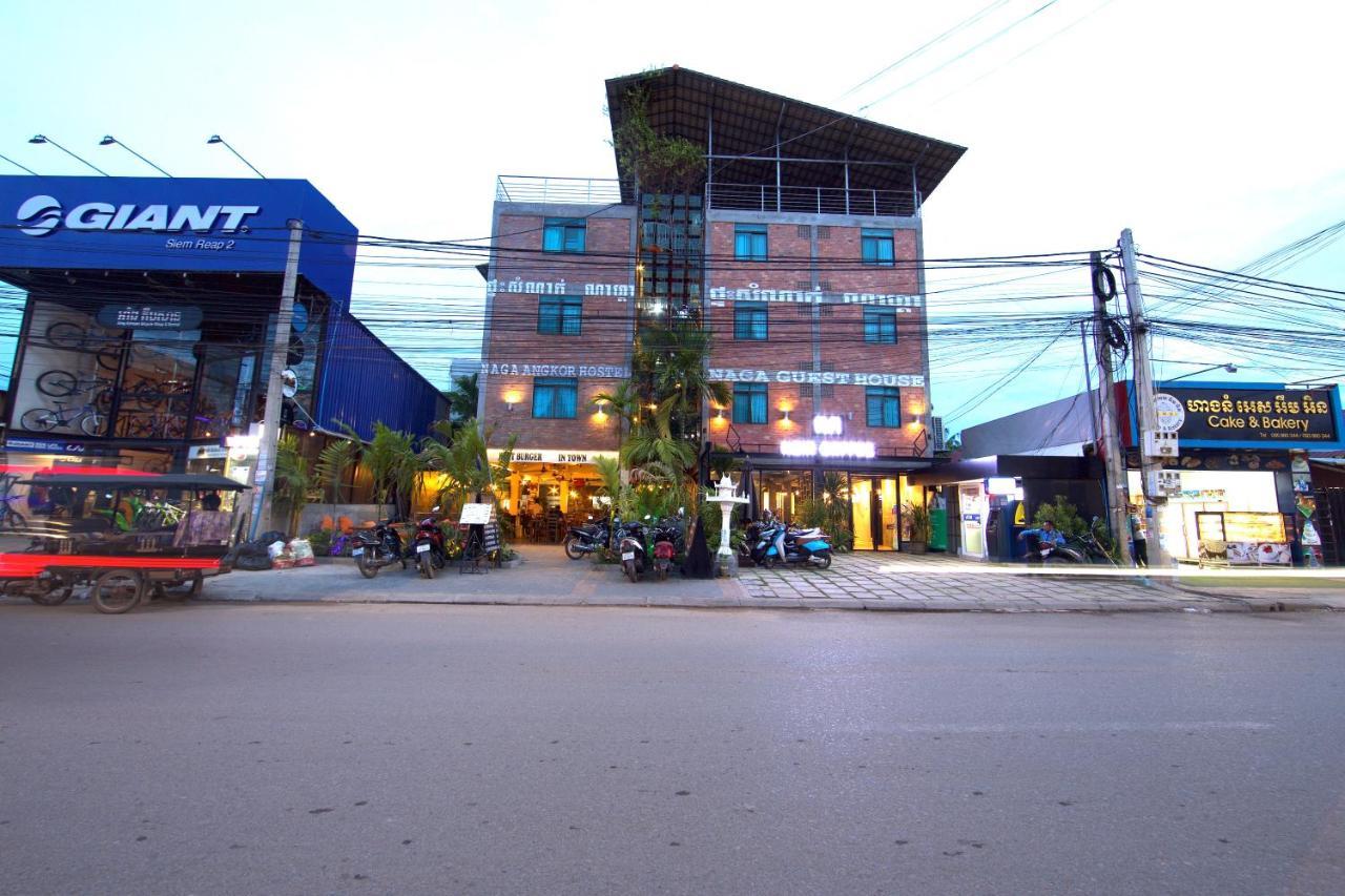 Naga Angkor Hostel Siem Reap Eksteriør billede
